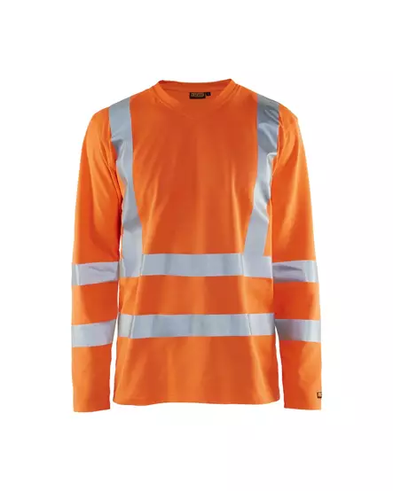 Blåkläder Highvis paita, UV-suojattu Huomio oranssi - Blåkläder Huomiotyövaatteet - 338110705300 - 1
