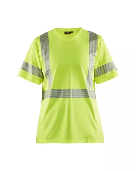 Blåkläder Naisten highvis t-paita Huomio keltainen - Blåkläder Huomiotyövaatteet - 333610133300 - 1