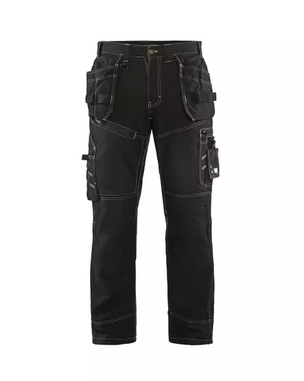 Blåkläder X1500 riipputaskuhousut Musta - Blåkläder Työvaatteet - 150013709900 - 1