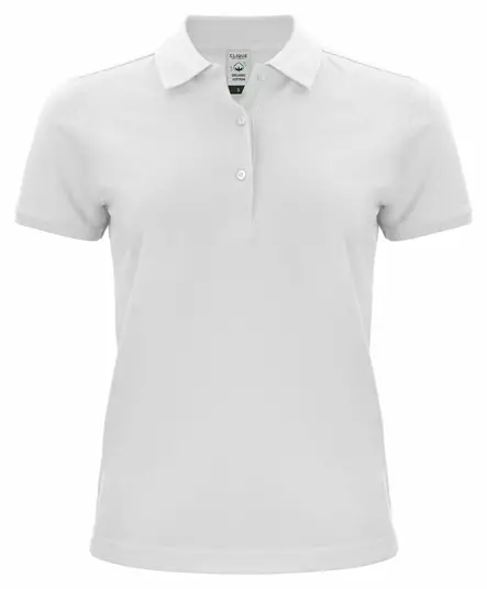 Clique Classic OC Polo Women, Valkoinen - Clique Vaatteet - 028265-00 - 1