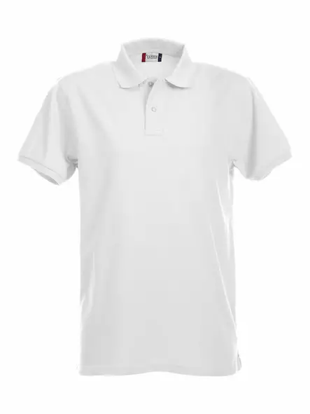 Clique Stretch Premium Polo, valkoinen - Clique Vaatteet - 028240-00 - 1