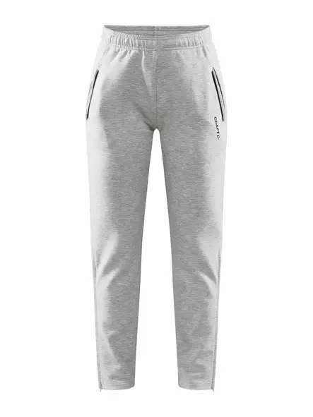 Core Soul Zip Sweatpants W, Grey Melange - Craft Vaatteet - 1910767-950000 - 1