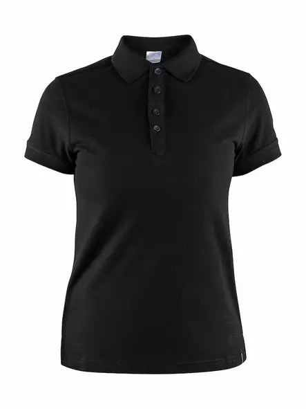 Craft Casual Polo Pique W, Black - Craft Vaatteet - 1905801-999000 - 1