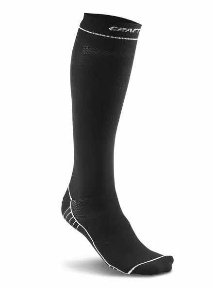 Craft Compression Sock, Black/White - Craft Vaatteet - 1904087-9900 - 1