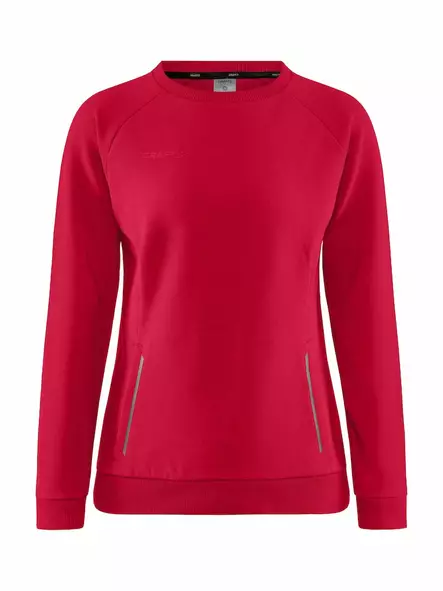 Craft Core Soul Crew Sweatshirt W, Bright Red - Craft Vaatteet - 1910628-430000 - 1