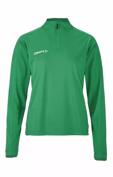 Craft Evolve 2.0 Half Zip W, Team Green - Craft Vaatteet - 1914761-651000 - 1