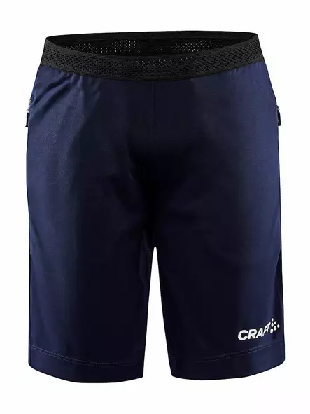 Craft Evolve Zip Pocket Shorts JR, Navy - Craft Vaatteet - 1910150-390000 - 1