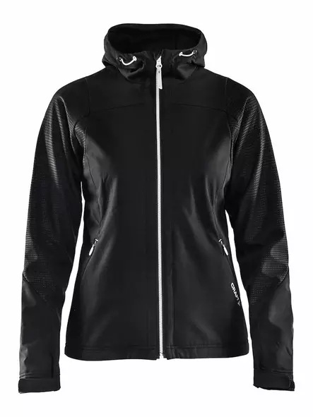 Craft Highland Jacket W, Black/White - Craft Vaatteet - 1905073-999900 - 1