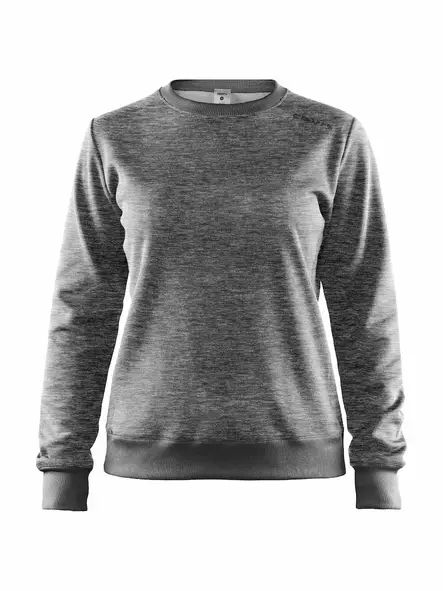 Craft Leisure crewneck W, DK GREY MELANGE - Craft Vaatteet - 1907565-975000 - 1