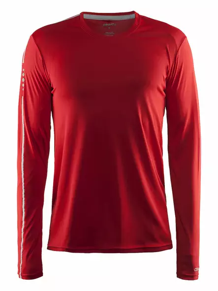 Craft Mind LS Tee M, Bright Red - Craft Vaatteet - 1903948-1430 - 1