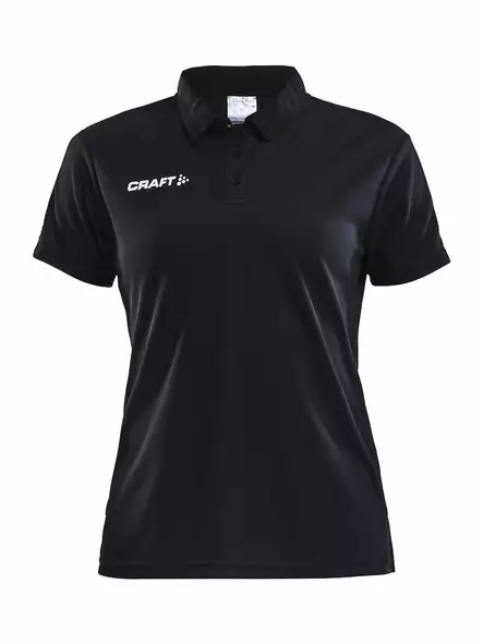 Craft PROGRESS Polo Pique WMN, BLACK/WHITE - Craft Vaatteet - 1905623-9900 - 1