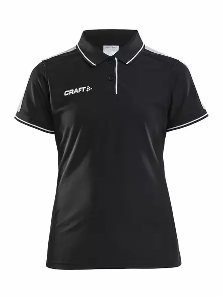 Craft Pro Control Poloshirt W, Black/White - Craft Vaatteet - 1906735-999900 - 1