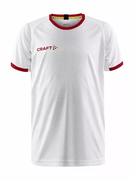Craft Progress 2.0 Graphic Jersey JR, White/Bright Red - Urheiluvaatteet - 1910180-900430 - 1