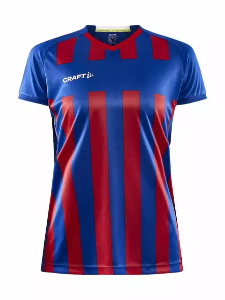 Craft Progress 2.0 Stripe Jersey W, Club Cobolt/Bright Red - Urheiluvaatteet - 1910176-346430 - 1