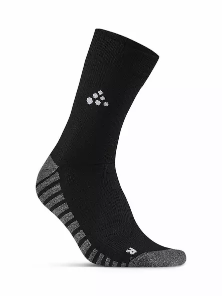 Craft Progress Anti Slip Mid Sock, Black - Craft Vaatteet - 1910981-999000 - 1