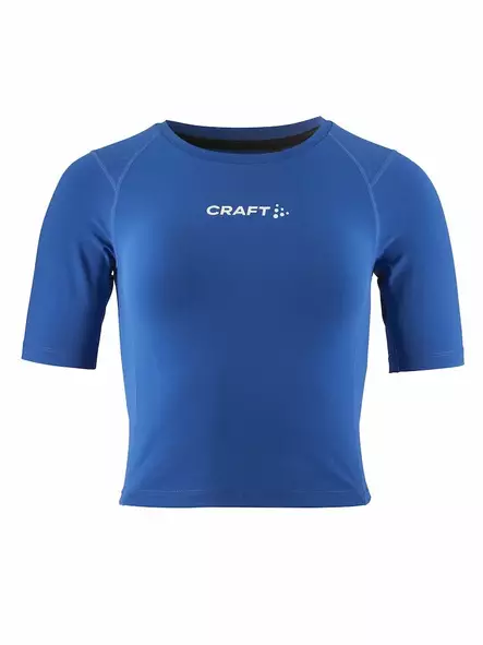 Craft Rush 2.0 Crop Tee W, Club Cobolt - Craft Vaatteet - 1914664-346000 - 1