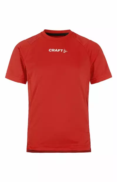 Craft Rush 2.0 SS Tee JR, Birght Red - Craft Vaatteet - 1914657-430000 - 1