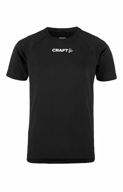Craft Rush 2.0 SS Tee JR, Black - Craft Vaatteet - 1914657-999000 - 1