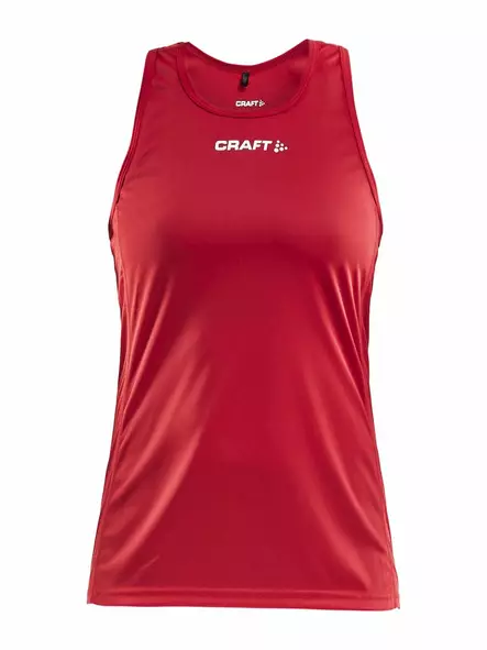 Craft Rush Singlet W, BRIGHT RED - Craft Vaatteet - 1907368-430000 - 1