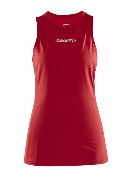 Craft Rush Slim Singlet W, Bright Red - Craft Vaatteet - 1912170-430000 - 1