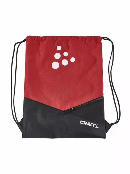 Craft SQUAD Gymbag, BRIGHT RED MÉL/BLACK - Craft Vaatteet - 1905598-9430 - 1