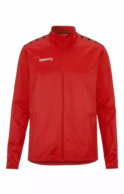 Craft Squad Go FZ Jacket M, Birght Red - Craft Vaatteet - 1915347-430000 - 1