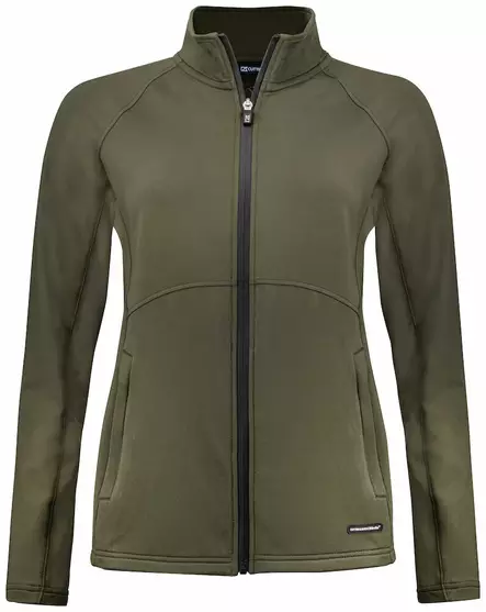 Cutter & Buck Adapt FZ Jacket Ladies, Green - Cutter & Buck Vaatteet - 358421-640 - 1