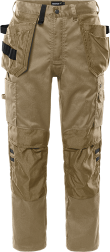 Fristads Rakentajan housut 241 GS25, Khaki - Fristads Työhousut - 300472-210 - 1