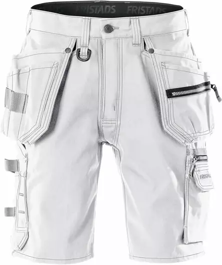 Fristads Shortsit 2102 CYD, Valkoinen - Fristads Työshortsit - 116701-900 - 1