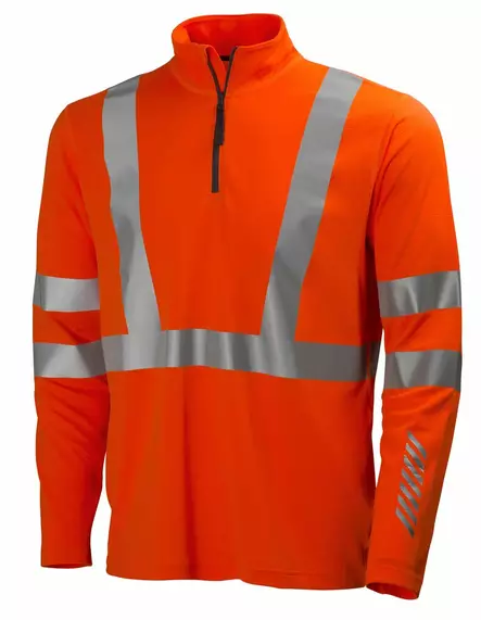 Helly Hansen Esbjerg Polo-zip Hi-viz, Oranssi - Helly Hansen Työpaidat - 75019-260 - 1