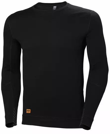 Helly Hansen HH Lifa Max Crewneck, Musta - Helly Hansen Asusteet ja Tarvikkeet - 75108-990 - 1