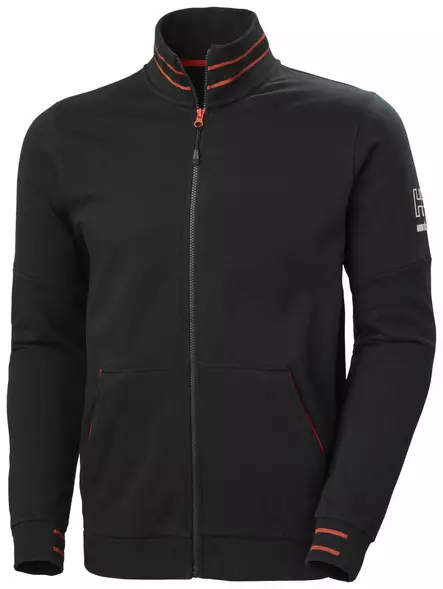 Helly Hansen Kensington Zip Sweatshirt, Musta - Helly Hansen Työpaidat - 79247-990 - 1