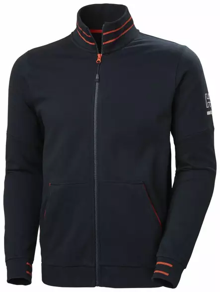 Helly Hansen Kensington Zip Sweatshirt, T.Sininen - Helly Hansen Työpaidat - 79247-590 - 1