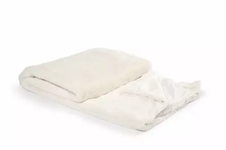 Kosta Linnewäfveri Nordby tekoturkispeitto, valkoinen - Tekstiilit ja Laukut - 421098-10 - 1