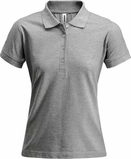 Naisten pikeepaita, heavy CODE 1723, V.Harmaa - Fristads Työpaidat - 100221-910 - 1