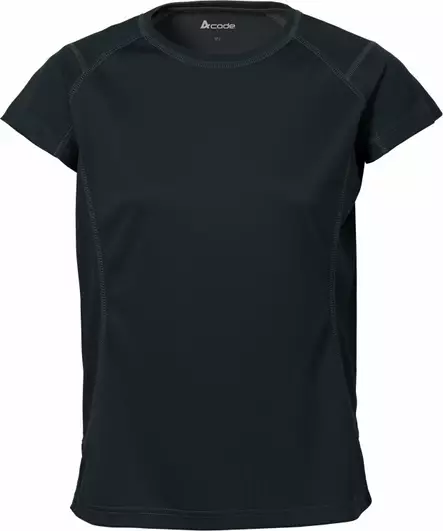 Naisten tekninen T-paita, CoolPass CODE 1922, Musta - Fristads Työpaidat - 111837-940 - 1