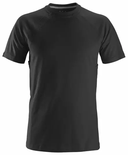Snickers 2504 T-paita, MultiPockets™, 0400 Musta - Snickers Työpaidat - 25040400 - 1