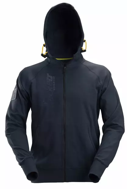 Snickers 2880 Vetoketjullinen huppari logolla, 9500 Navy - Snickers Työpaidat - 28809500 - 1