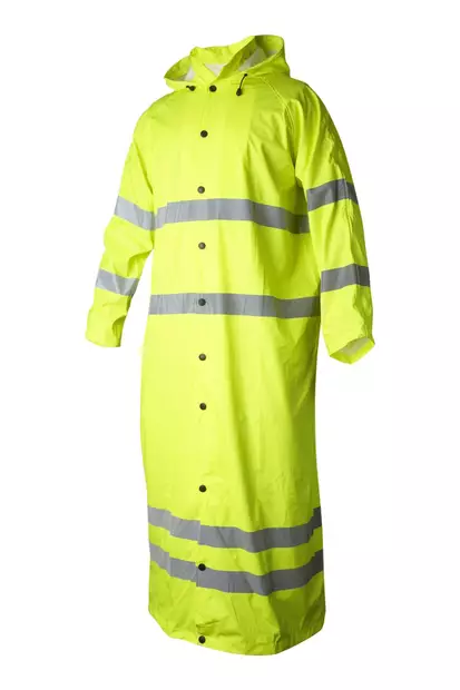 Top Swede 9095 HV pitkä sadetakki / sadehaalari, keltainen - Huomiosadeasut - TS-9095-10 - 2