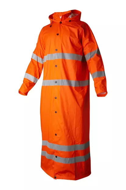 Top Swede 9095 HV pitkä sadetakki / sadehaalari, oranssi - Huomiosadeasut - TS-9095-20 - 2