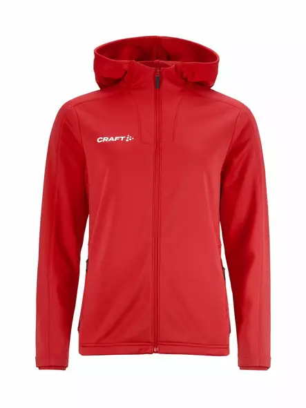 Craft Evolve 2.0 Brushed Hood Jacket W, Bright Red - Craft Vaatteet - 1916042-430000 - 1