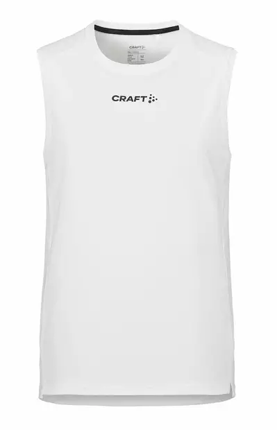 Craft Rush 2.0 Singlet M, White - Craft Vaatteet - 1914661-900000 - 1
