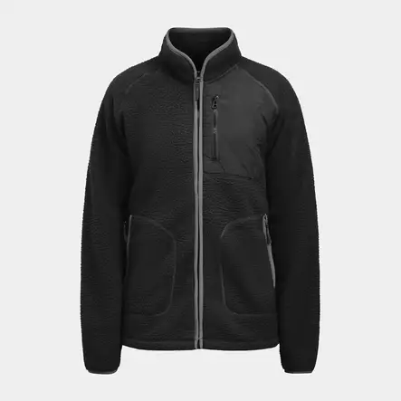 Jobman 5161 Teddyfleece takki, musta - Jobman Työvaatteet - 65516157-9900 - 1