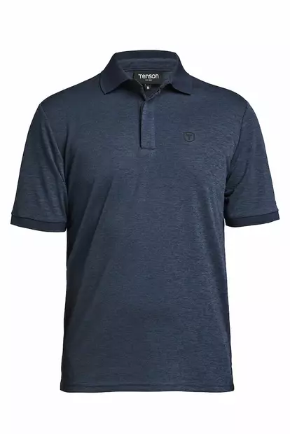 Tenson TXlite Melange Polo Men, Dark Navy - Tenson Vaatteet - 465018060-590 - 1