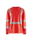 Blåkläder Highvis paita, UV-suojattu Huomio punainen - Blåkläder Huomiotyövaatteet - 338310115500 - 1
