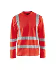 Blåkläder Highvis pitkähihainen t-paita (3381) Huomio punainen - Blåkläder Huomiotyövaatteet - 894810705500 - 1