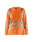 Blåkläder Naisten highvis pitkähihainen t-paita Huomio oranssi - Blåkläder Huomiotyövaatteet - 348510135300 - 1