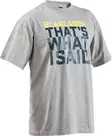 Blåkläder T-paita That's what I said Meleerattu harmaa - Blåkläder Työvaatteet - 802110439000 - 1