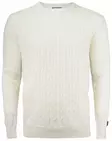 C&B Blakely Knitted Sweater Men's, Sand Melange - Cutter & Buck Vaatteet - 355402-810 - 1