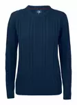 C&B Elliot Bay Sweater Ladies, Tumman sininen - Cutter & Buck Vaatteet - 355415-580 - 1